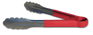 12" Tongs - Colour (Red)