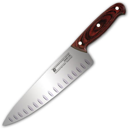 9" Chef‘s Knife, Granton and Wide Blade  (30% Off)