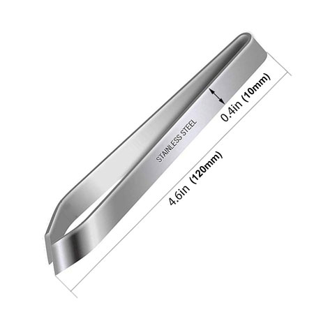 4 3/4" Fish Tweezer, S.S. Diagonal