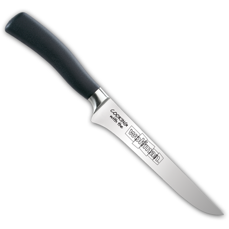 6" Boning Knife, Semi-Flex with Wolfman Logo