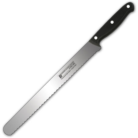 12" Chef‘s Scalloped Slicing Knife, Medium Handle