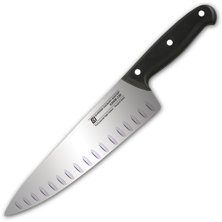 9" Chef‘s Knife, Granton and Wide Blade