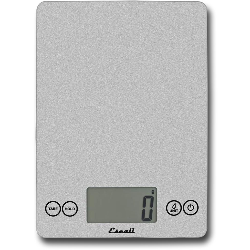 Arti Glass Digital Scale, Shiny Silver