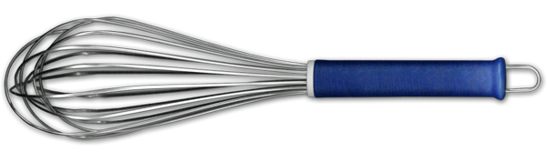 12"   Whisk (Professional), Heat resistant to 400ºF