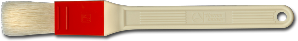 1" Pastry Brush, Natural, 4.0 cm, Short Bristles