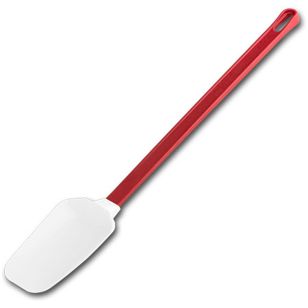 11" High Heat Silicone Spatula, Spoon Shaped - 500&degF/260&degC